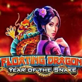 Floating Dragon Year of the Snake logo by Pragmatic Play at Spinbara Casino