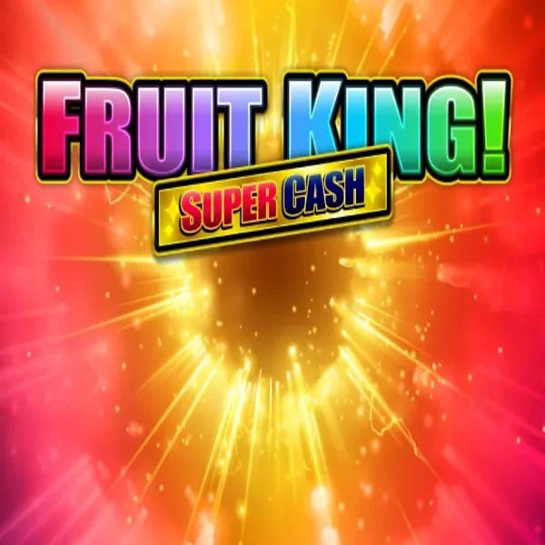 Fruit King Super Cash online game logo by Greentube on spinbara.org.gr