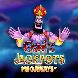 Genie Jackpots Megaways by Blueprint Gaming, showcased at spinbara.org.gr – game logo