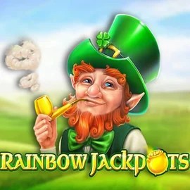Rainbow Jackpots game by Red Tiger Gaming – logo hosted on Spinbara Casino