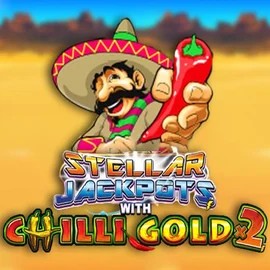 Stellar Jackpots with Chilli Gold x2 online game logo by Lightning Box Game on spinbara.org.gr