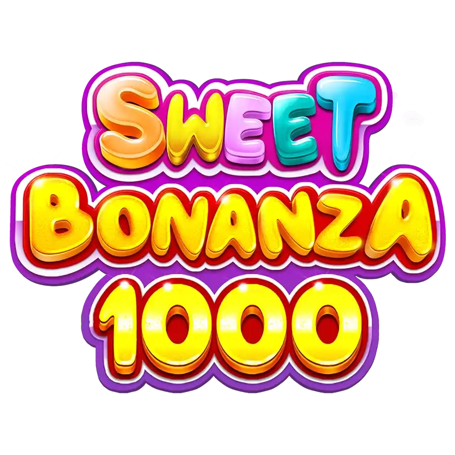 Official Slots logo: Sweet Bonanza 1000 by Pragmatic Play at Spinbara Casino